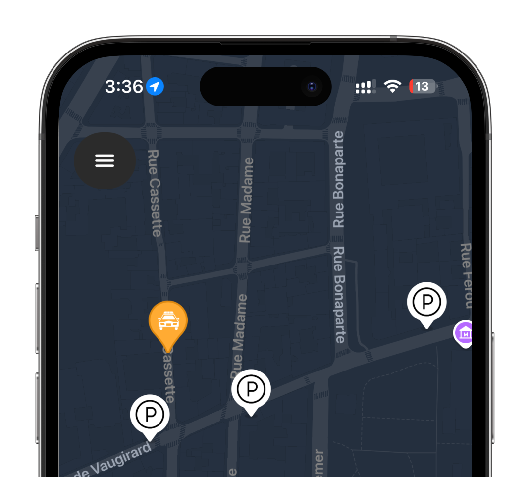 aperçu de l'application Toyi